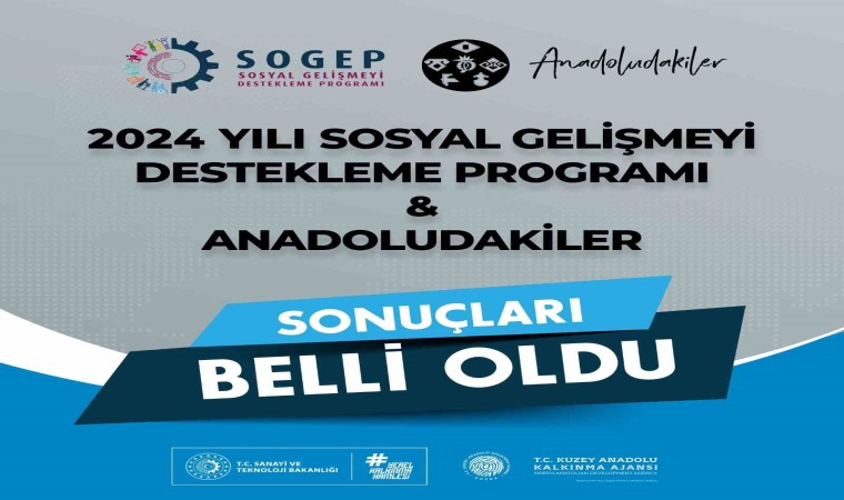 SOGEP ve Anadoludakiler programlarının sonuçları açıklandı: 10 projeye 67 milyon TL destek sağlanacak