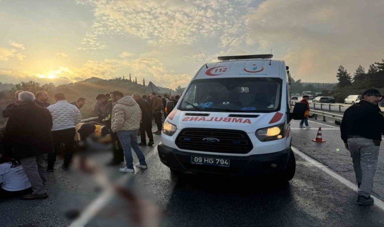 Sökede trafik kazası: 1 ölü, 2 yaralı