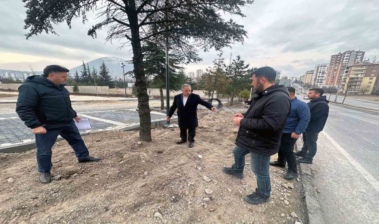 Talas Millet Bahçesi kış soğuk demeden ilerliyor