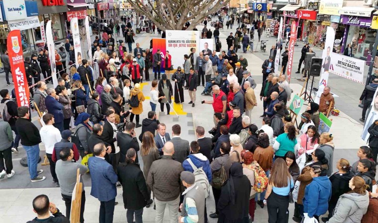 Tarsusta ‘Beyaz Baston Görme Engelliler Haftası etkinliği gerçekleştirildi