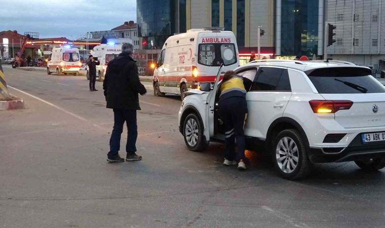 Tavşanlıda trafik kazası: 1 yaralı