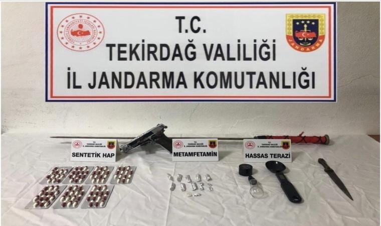 Tekirdağda uyuşturucu operasyonları