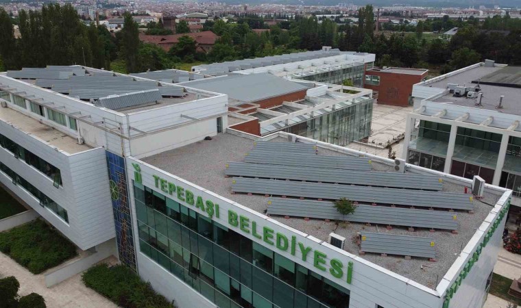 Tepebaşı, güneş sistemleriyle 2024te 1 milyon 745 bin liralık elektrik üretti