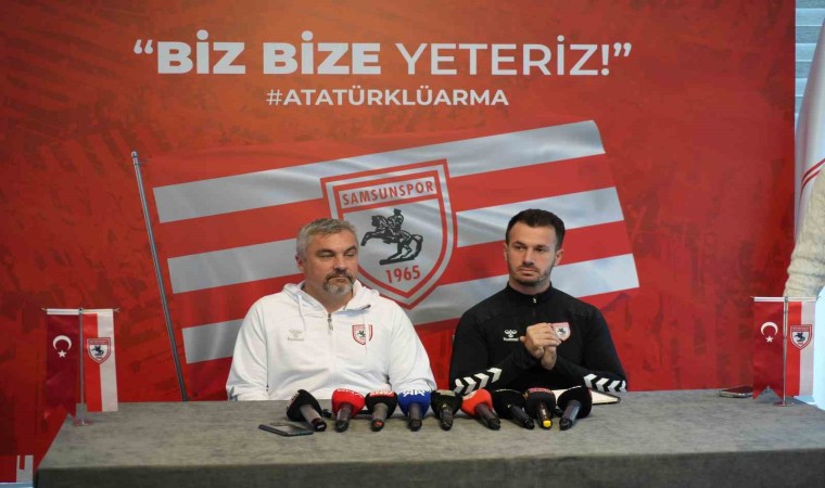 Thomas Reis: “Samsunspor tarihinin en iyi sezonlarından bir tanesini yaşamak istiyoruz”