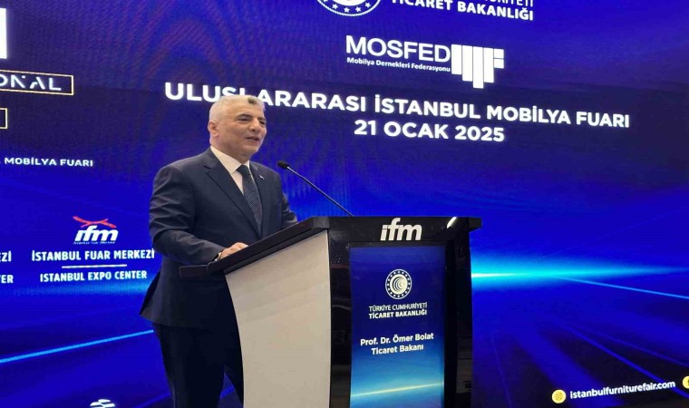 Ticaret Bakanı Ömer Bolat: ‘‘Mobilya ihracatı 4,5 milyar dolara ulaştı