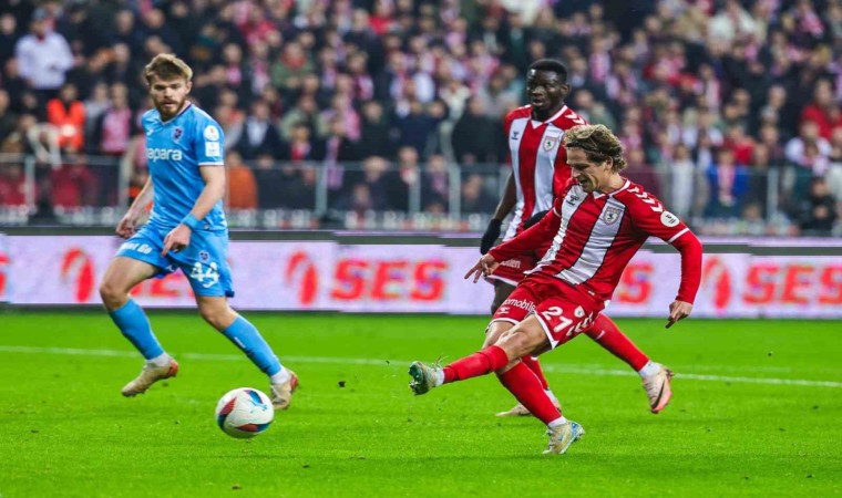 Trendyol Süper Lig: Samsunspor: 2 - Trabzonspor: 1 (Maç sonucu)