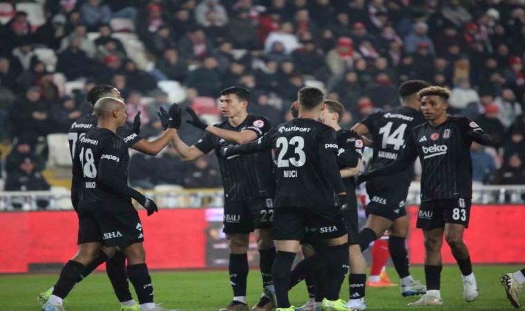 Türkiye Ziraat Kupası: Sivasspor: 0 - Beşiktaş: 1 (İlk yarı)