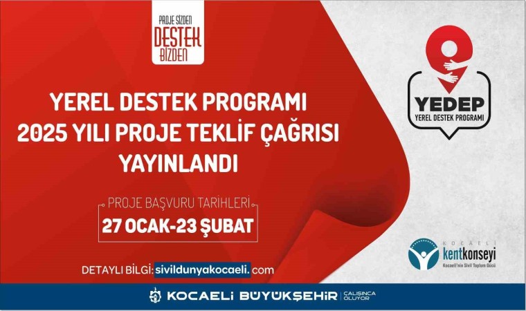 YEDEPten 2025 yılı proje teklif çağrısı