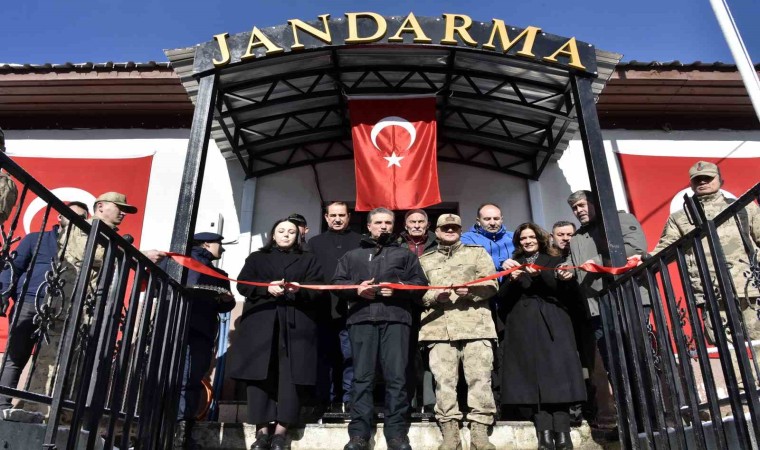 Zigana dağındaki Jandarma karakolu 20 yıl sonra yeniden açıldı