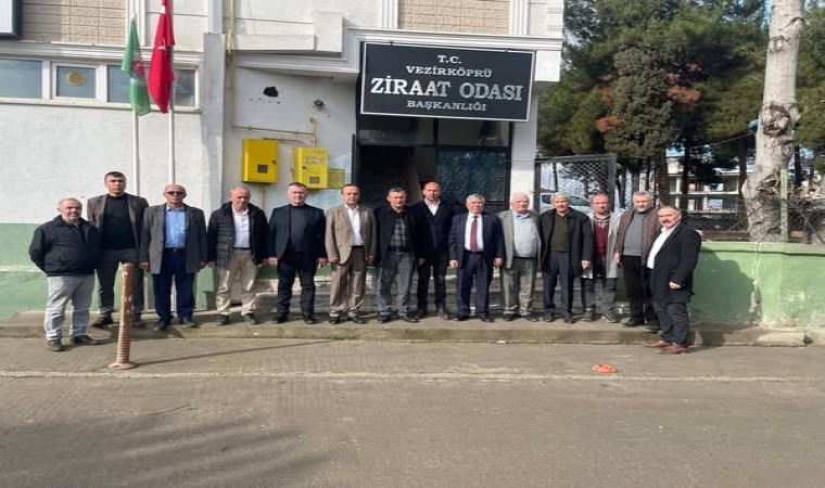 Ziraat odası başkanları üreticinin problemlerini görüştü