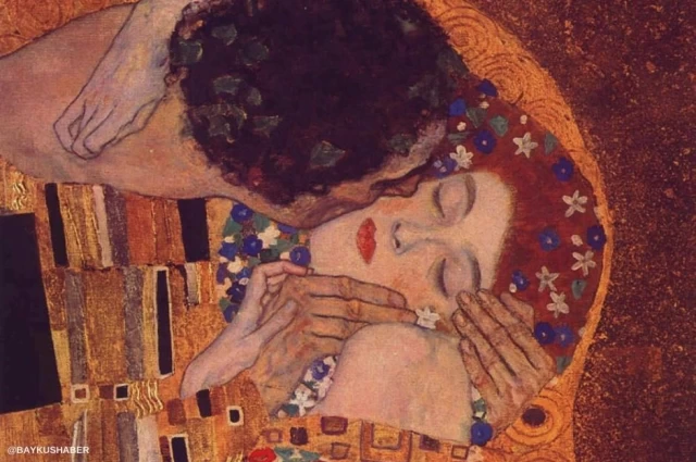 Ünlü Ressam Gustav Klimt'in, Görenin Ruhunu Derinden Etkileyen Tablosu 'Öpücük' ile İlgili Bilinmeyenler...