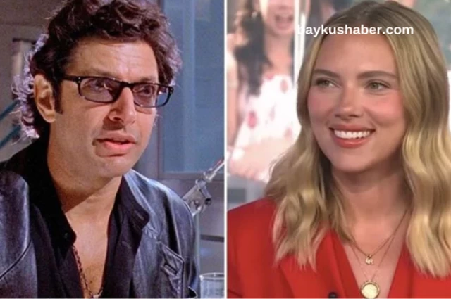 Jeff Goldblum'dan Scarlett Johansson'a "Jurassic World'e Hoş Geldin" Videosu