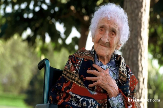 Kaç nesli toprağa gömdü! Dünyanın en uzun yaşayan insanı : Jeanne Calment