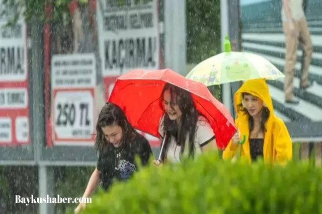 Meteoroloji'den kuvvetli yağış uyarısı!