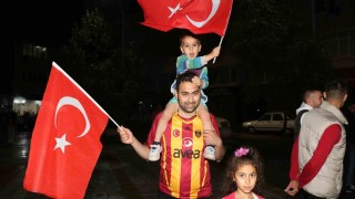 Galatasarayın şampiyonluğu Taşovada coşkuyla kutlandı