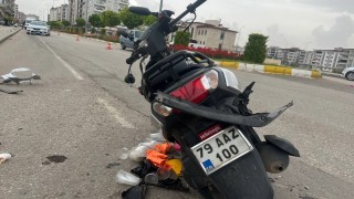 Kiliste otomobil ile motosiklet çarpıştı: 1 ölü