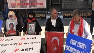 Ailelerin evlat nöbeti kararlılıkla devam ediyor