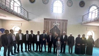 Hazret-i İbrahim Camii dualarla ibadete açıldı