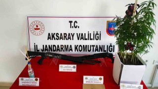 Jandarmadan uyuşturucu ve kaçak silah operasyonu