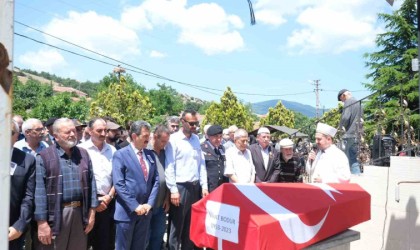 Kıbrıs gazisi son yolculuğuna uğurlandı