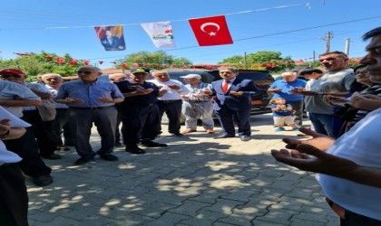 Kofçaz Elmacık Köyünde yağmur ve şükür duası yapıldı