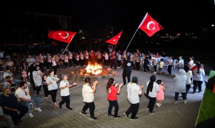 Osmaniyede depremzedelere moral etkinliği