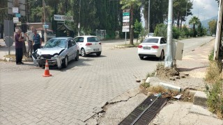 Osmaniyede trafik kazası: 1 yaralı