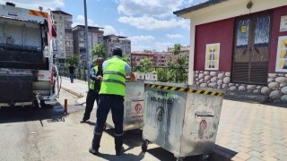 Siirtte temizlik hizmetlerinde çalışmalar yoğunlaştı