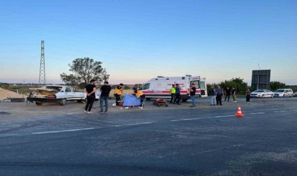 Tekirdağda otomobil ile hafif ticari araç çarpıştı: 1 ölü, 1 yaralı