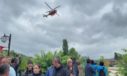 Bartın’da sağanak; dereler taştı, mahsur kalanlar kurtarıldı (4)