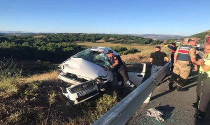 Bingöl’de otomobil takla attı: 1 ölü, 2 yaralı