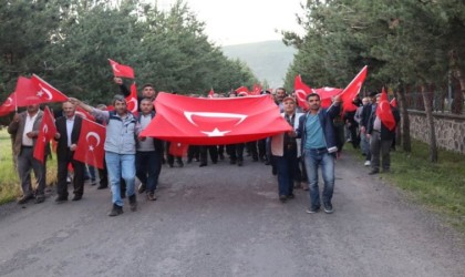 Çıldır 15 Temmuzda yürekler tek oldu