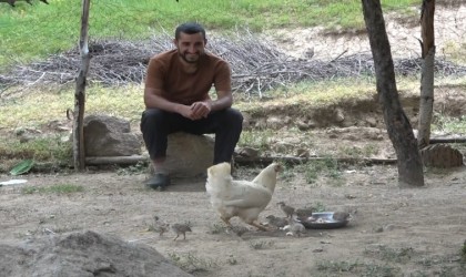 Duyarlı çobanın çabası sayesinde keklik yavruları yumurtadan çıktı