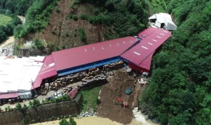 Giresun’da göçükte 1 işçinin öldüğü fabrikanın faaliyetine durdurma