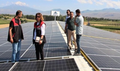 Iğdırda güneş enerji santrali yatırımları devam ediyor