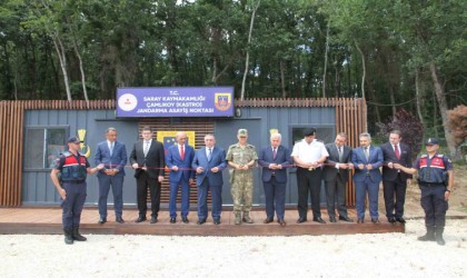 Karadeniz sahilindeki Çamlıkoya jandarma asayiş noktası açıldı