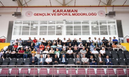 Karamanda GSB spor okulları açılış töreni