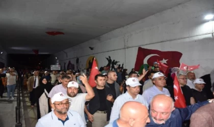 Kırıkkale’de ’15 Temmuz Demokrasi ve Milli Birlik Günü’nde yürüyüş düzenlendi