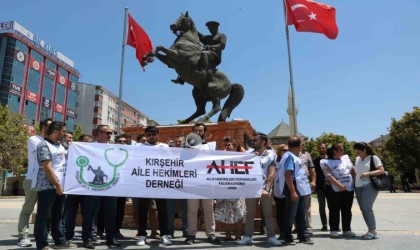 Kırşehirde aile hekimleri ek zam talebinde bulundu