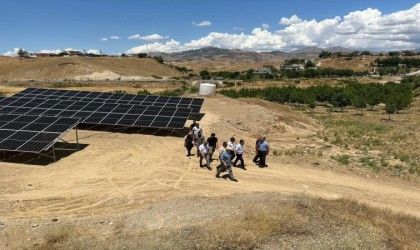 Kozlukta güneş enerjisi ile tarımsal sulama