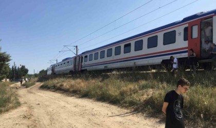 Lüleburgazda yolcu treni arıza yaptı