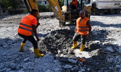 Osmaniyede depremler sonrasında 6 bin abone, 350 ana su borusu arızası giderildi