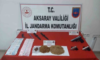 Uyuşturucu tacirine jandarma darbesi: 1 tutuklama