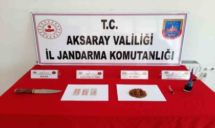 Aksaray jandarmadan uyuşturucu operasyonu: 5 gözaltı