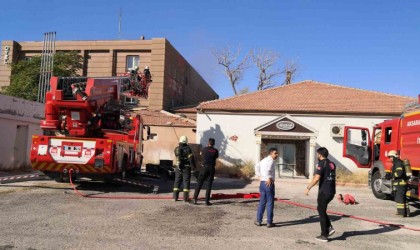 Aksarayda dinlenme tesisi otelinde yangın: 3 çalışan dumandan zehirlendi