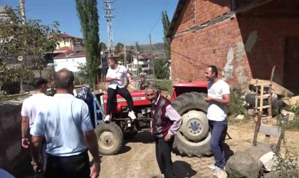 Asırlık yol kesme geleneği Tokatta yaşatılmaya devam ediyor