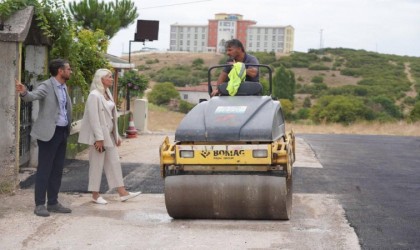 Başkan V. Subaşı projeleri takip ediyor, halkla görüşüyor