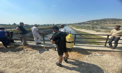 Girdiği sulama kanalında boğuldu