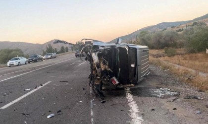 Gümüşhanede trafik kazası: 2si ağır 7 yaralı