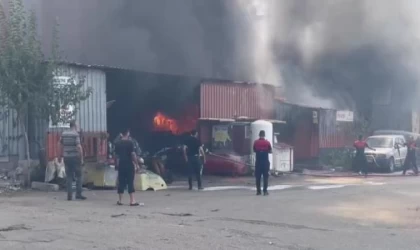 Osmaniye’de temizlik yapılan tankerde patlama: 2 yaralı